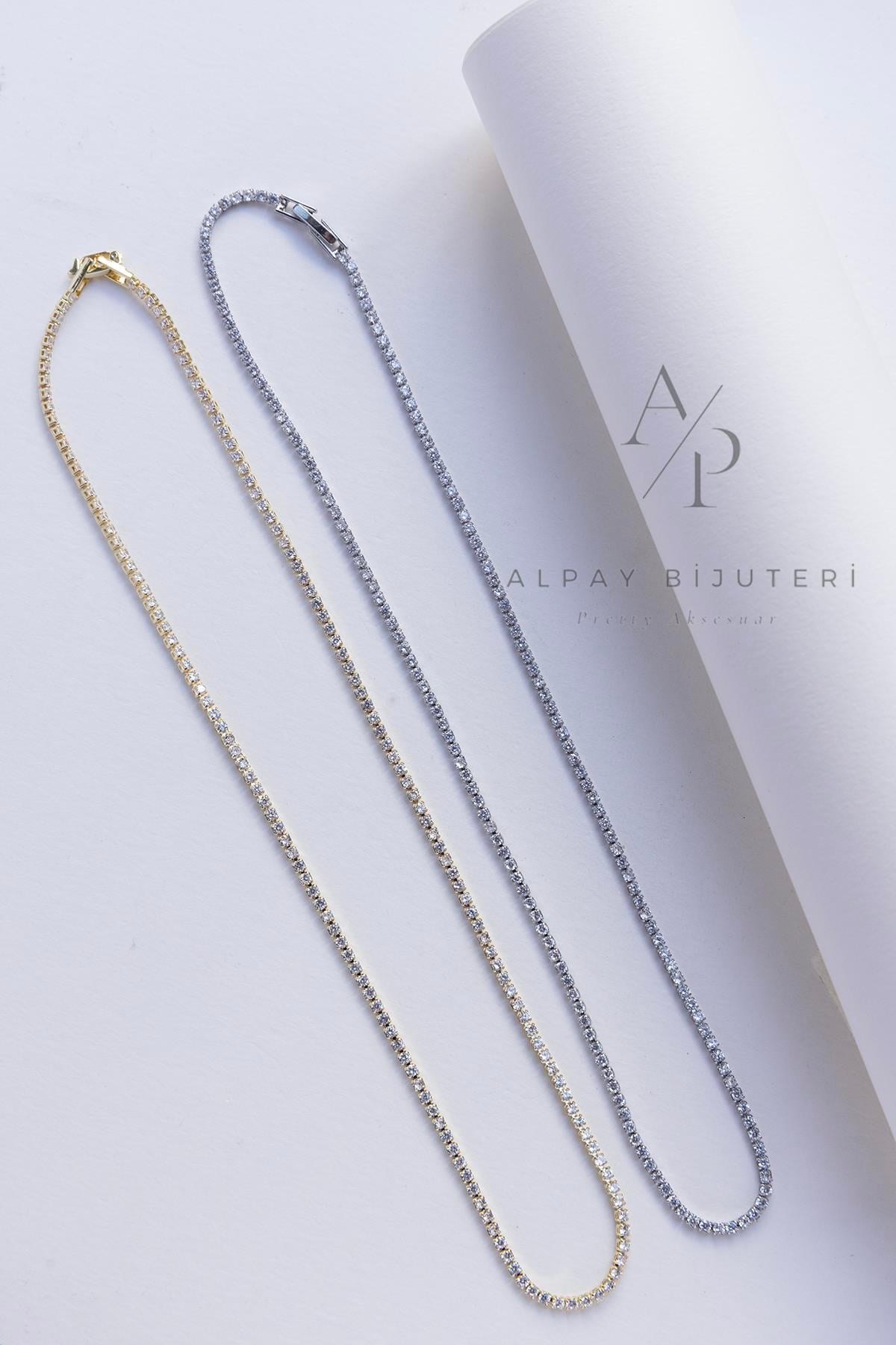 Su Yolu Zirkon Kolye