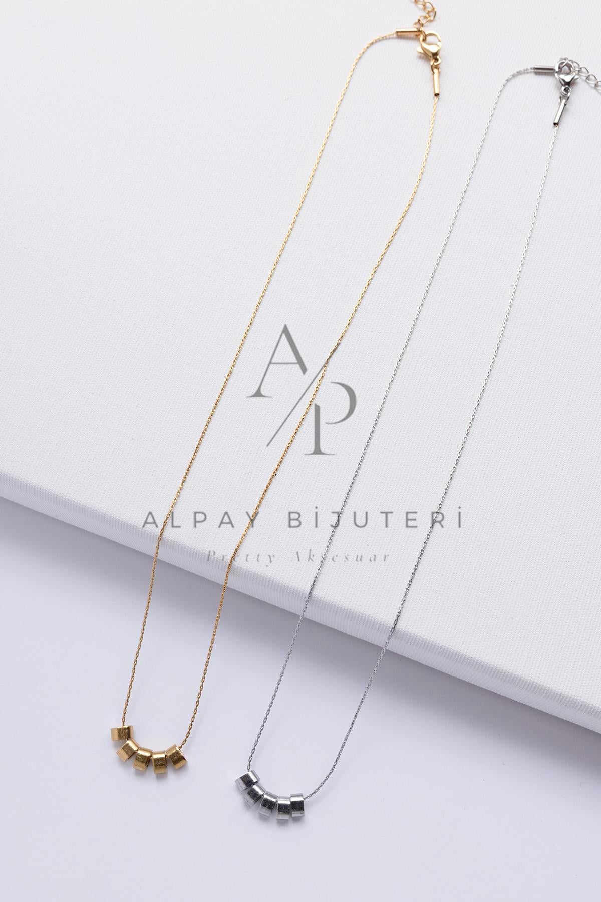 Şık Tasarım Çelik Kolye