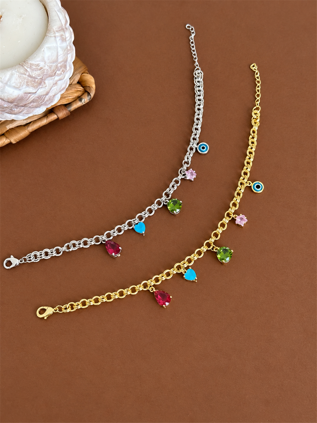 Çelik Charm Bileklik