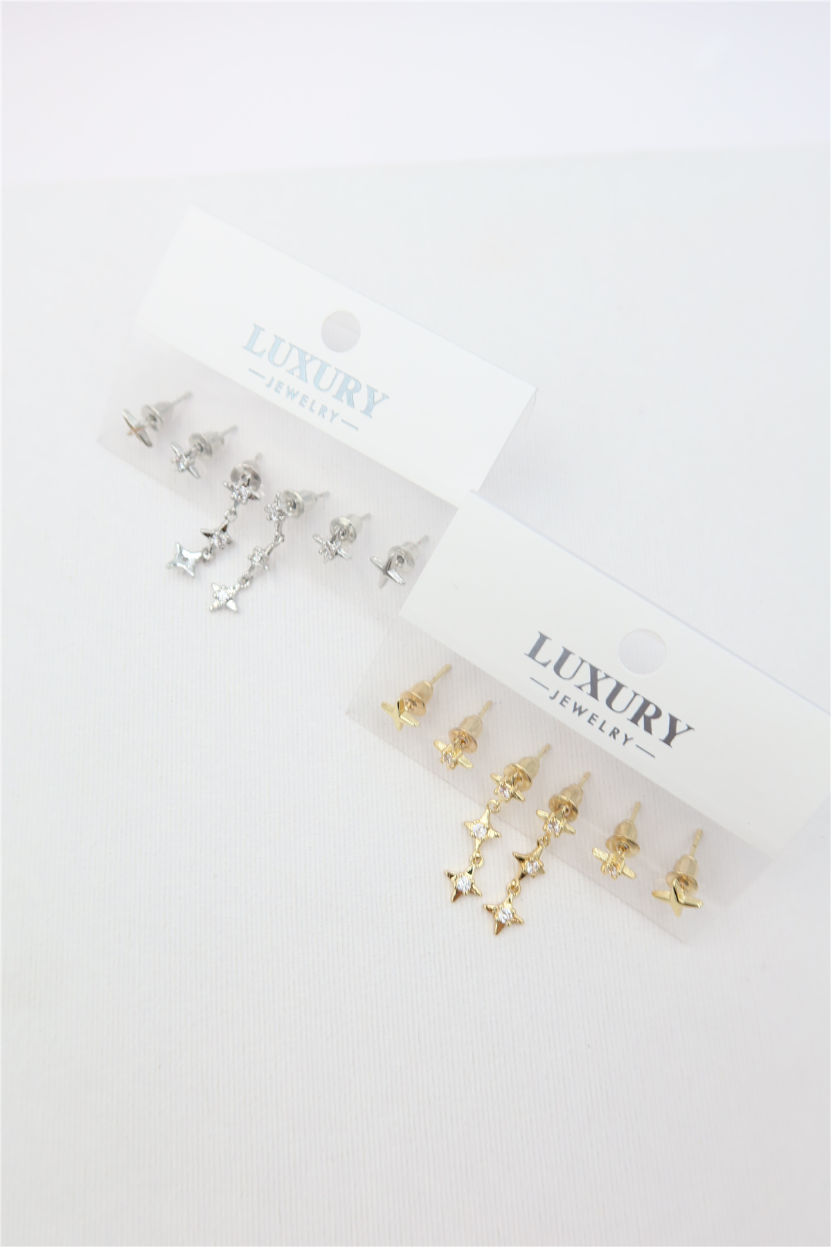 Luxury 6lı Kombin Küpe Seti