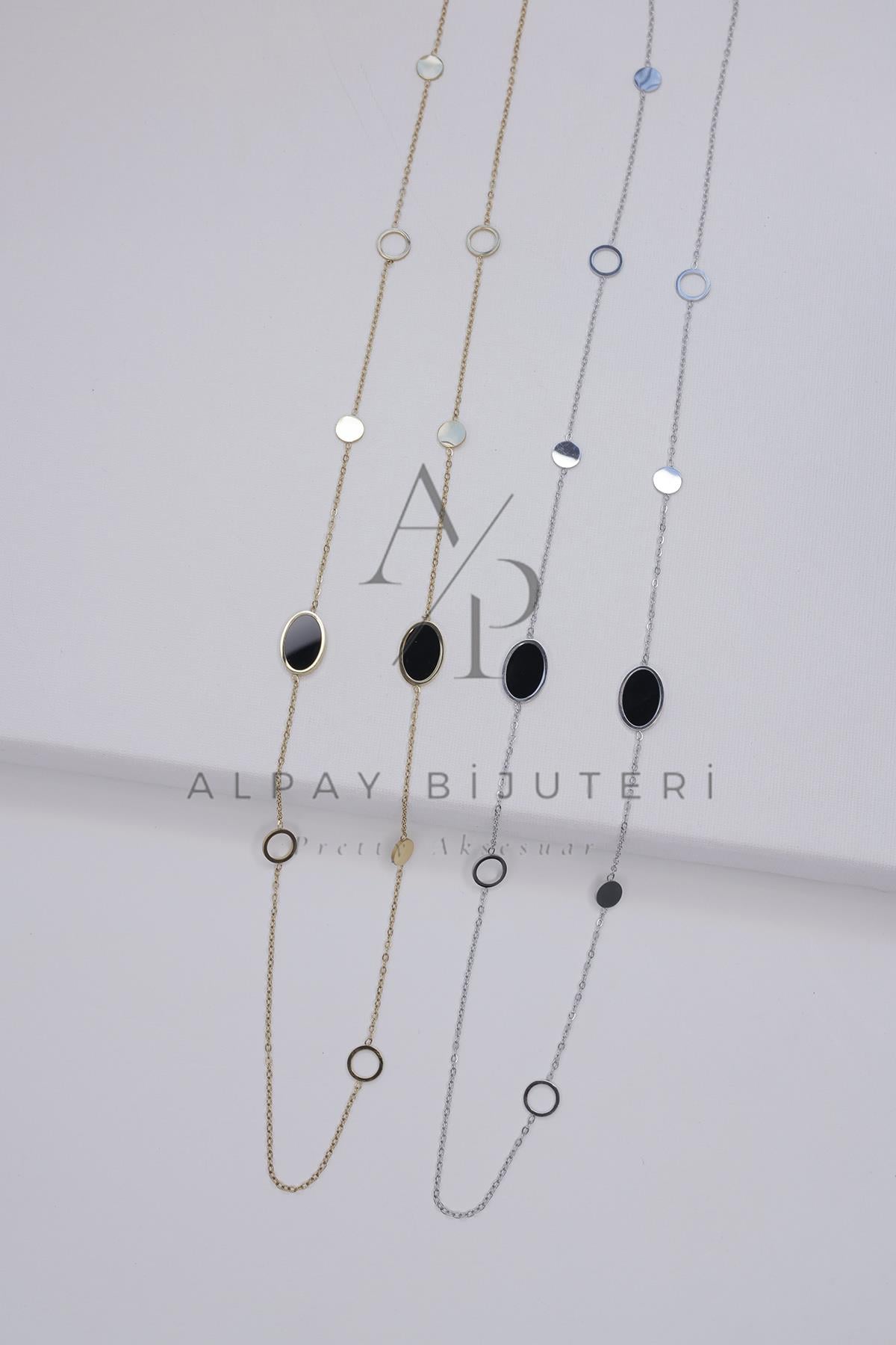 Şık Tasarım Çelik Kolye