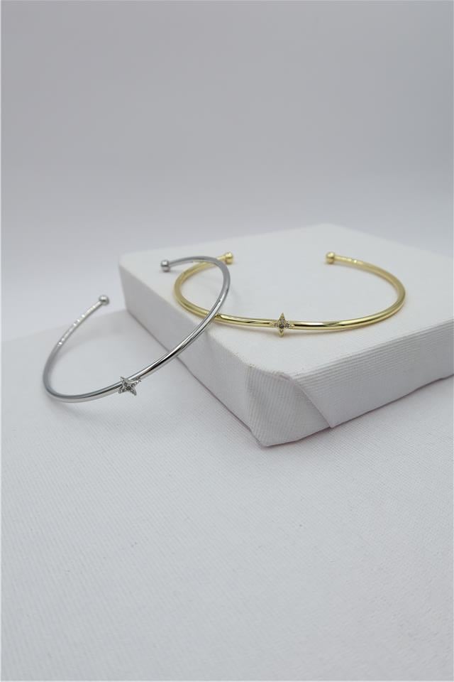 Çelik Minimal Detay Bilezik