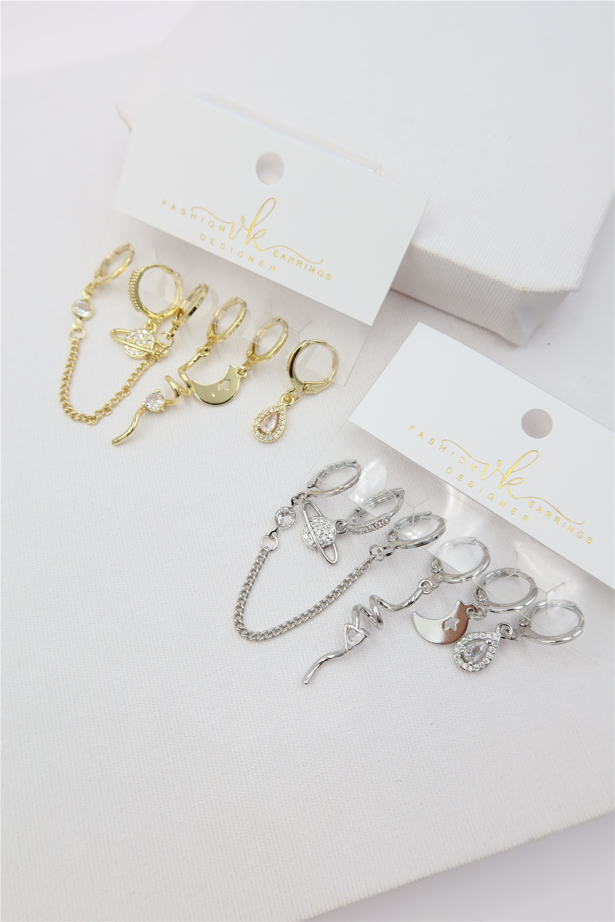 Luxury 6lı Küpe Set