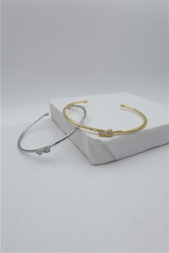 Çelik Minimal Detay Bilezik