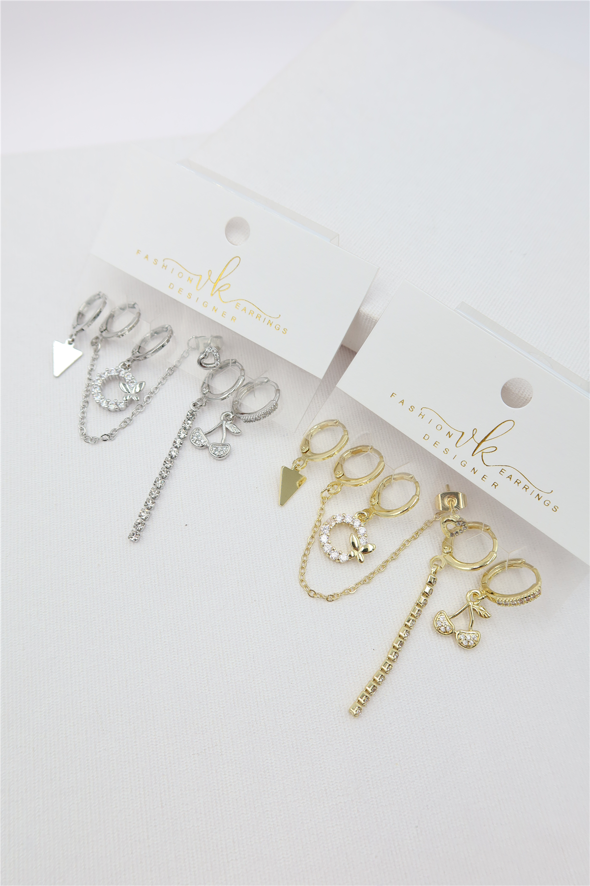 Luxury 6lı Küpe Set