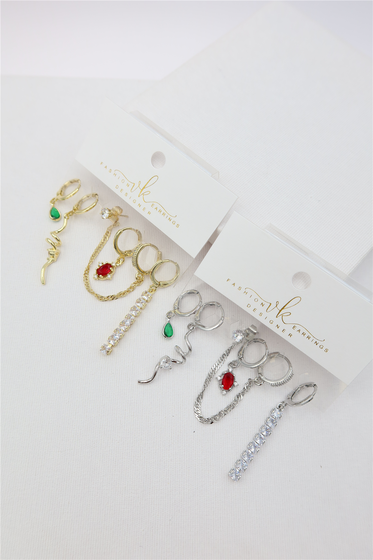 Luxury 6lı Küpe Set