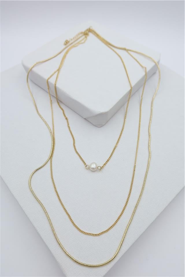 Luxury VIP Üçlü Kombin Kolye