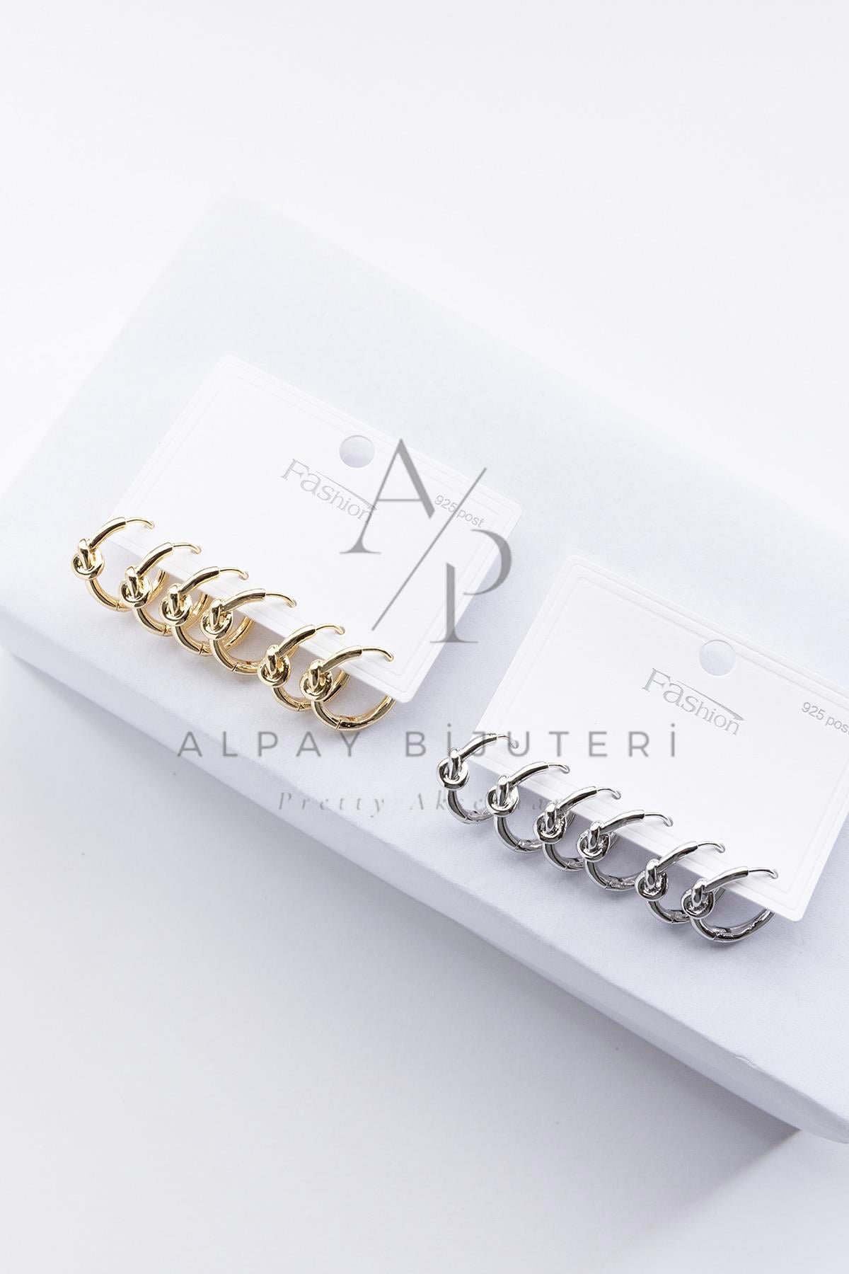 Altılı Halka Küpe