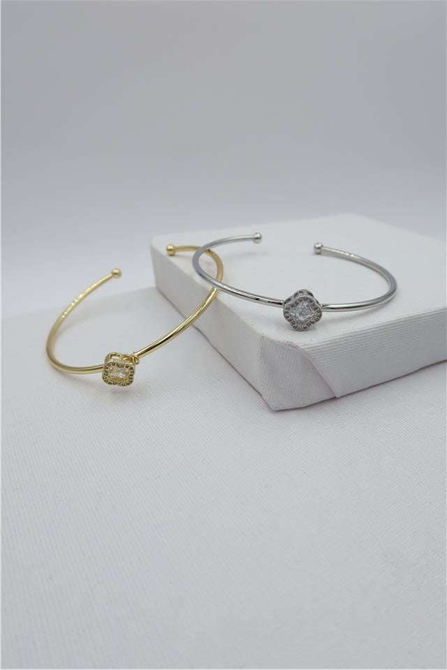 Çelik Minimal Detay Bilezik