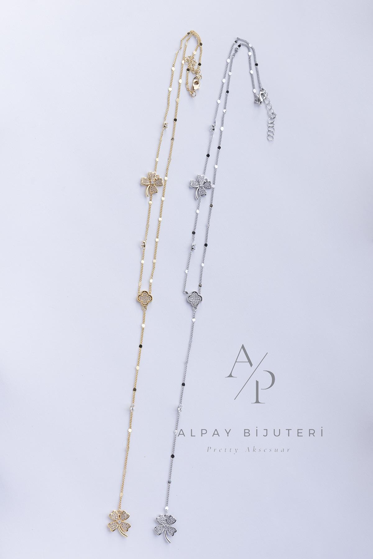 VIP Yonca Y Model Kolye