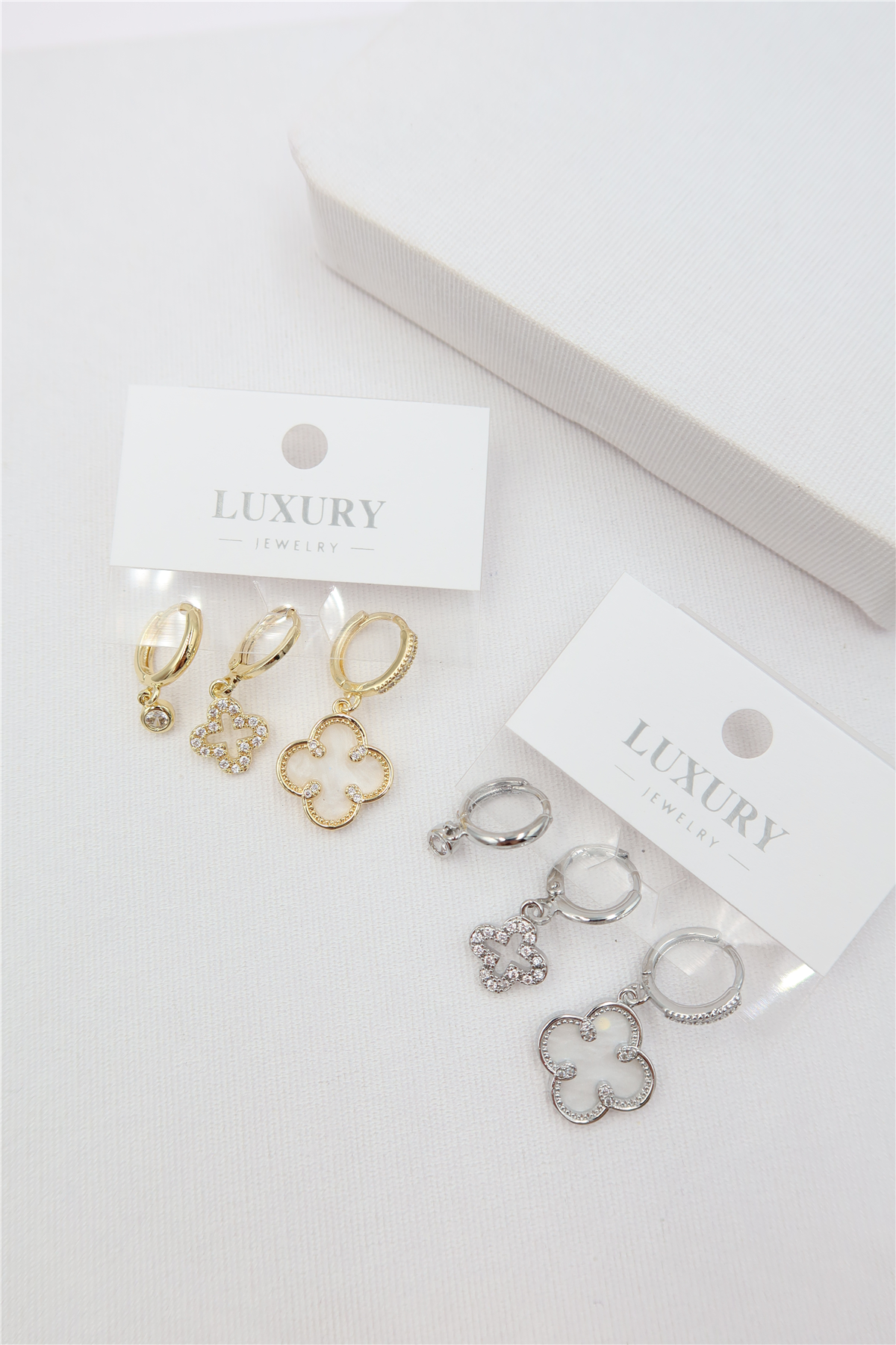 Luxury 3lü Küpe Set