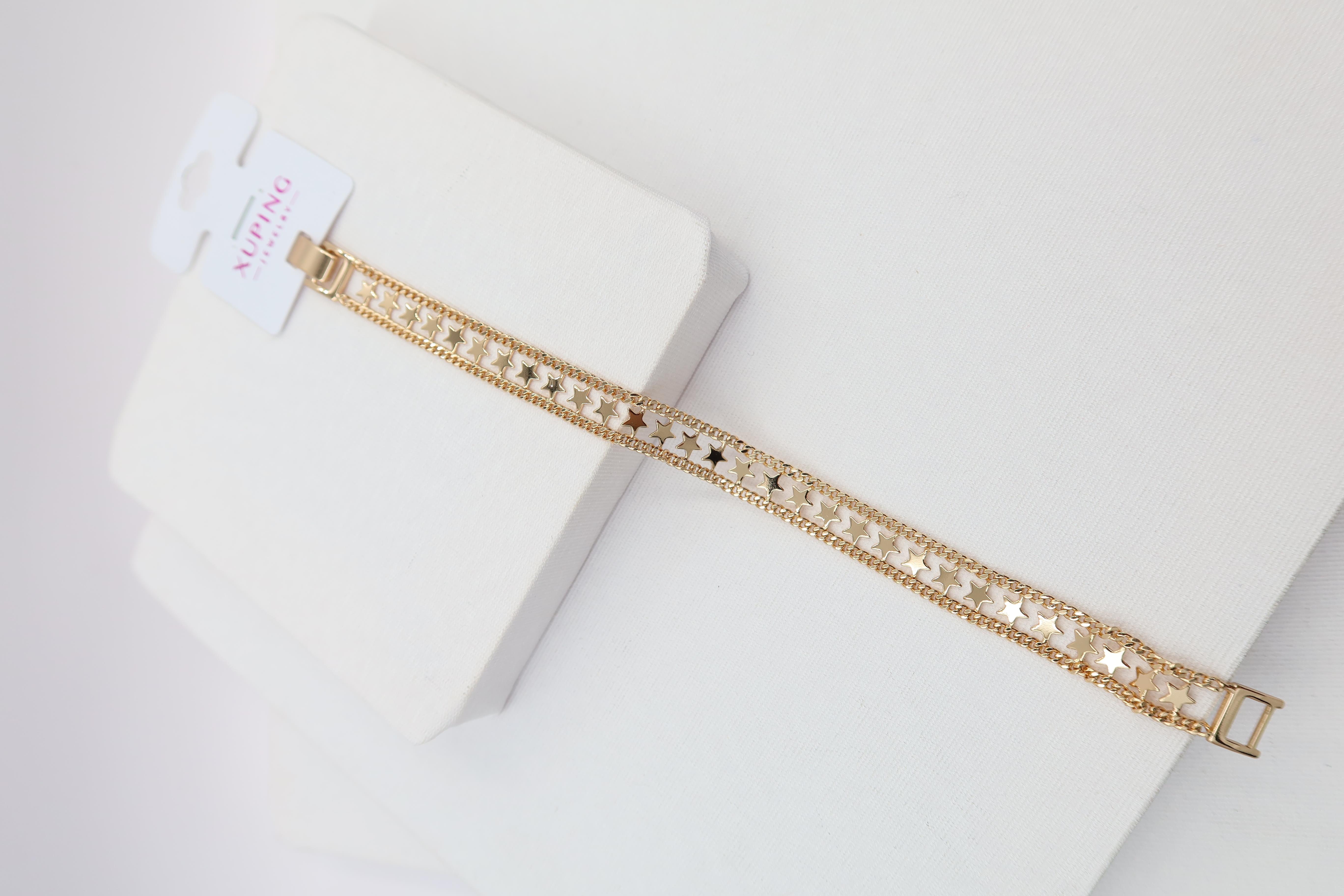 Rose Gold Şık Tasarım Xuping Bileklik