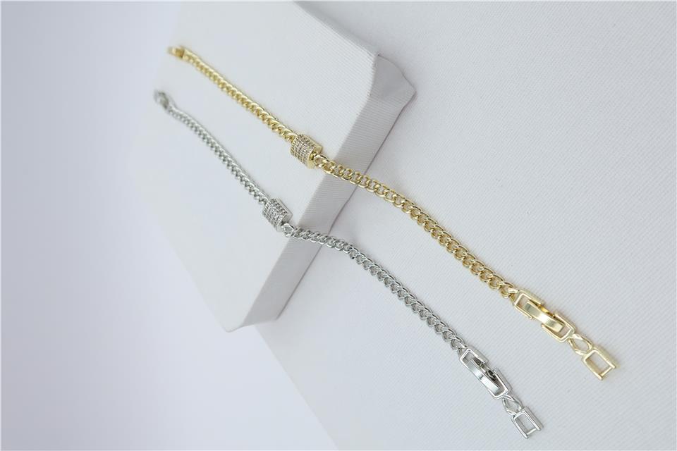 Luxury VIP Figürlü Zincir Bileklik