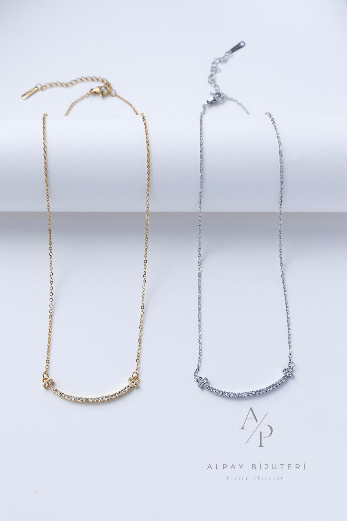 Şık Tasarım Çelik Kolye