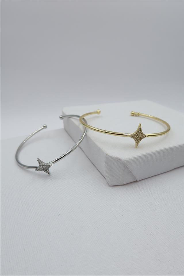 Çelik Minimal Detay Bilezik