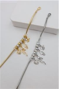 Çelik Charm Bileklik