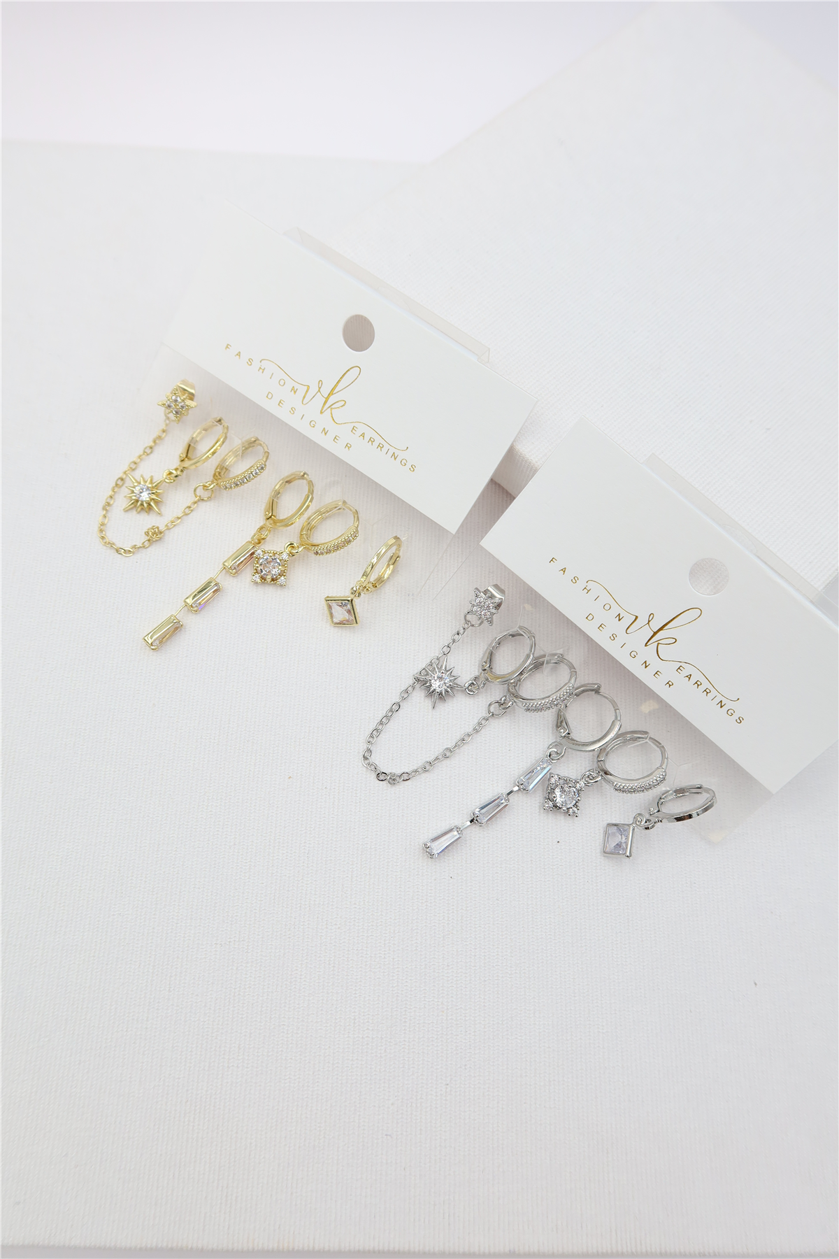 Luxury 6'lı Küpe Set