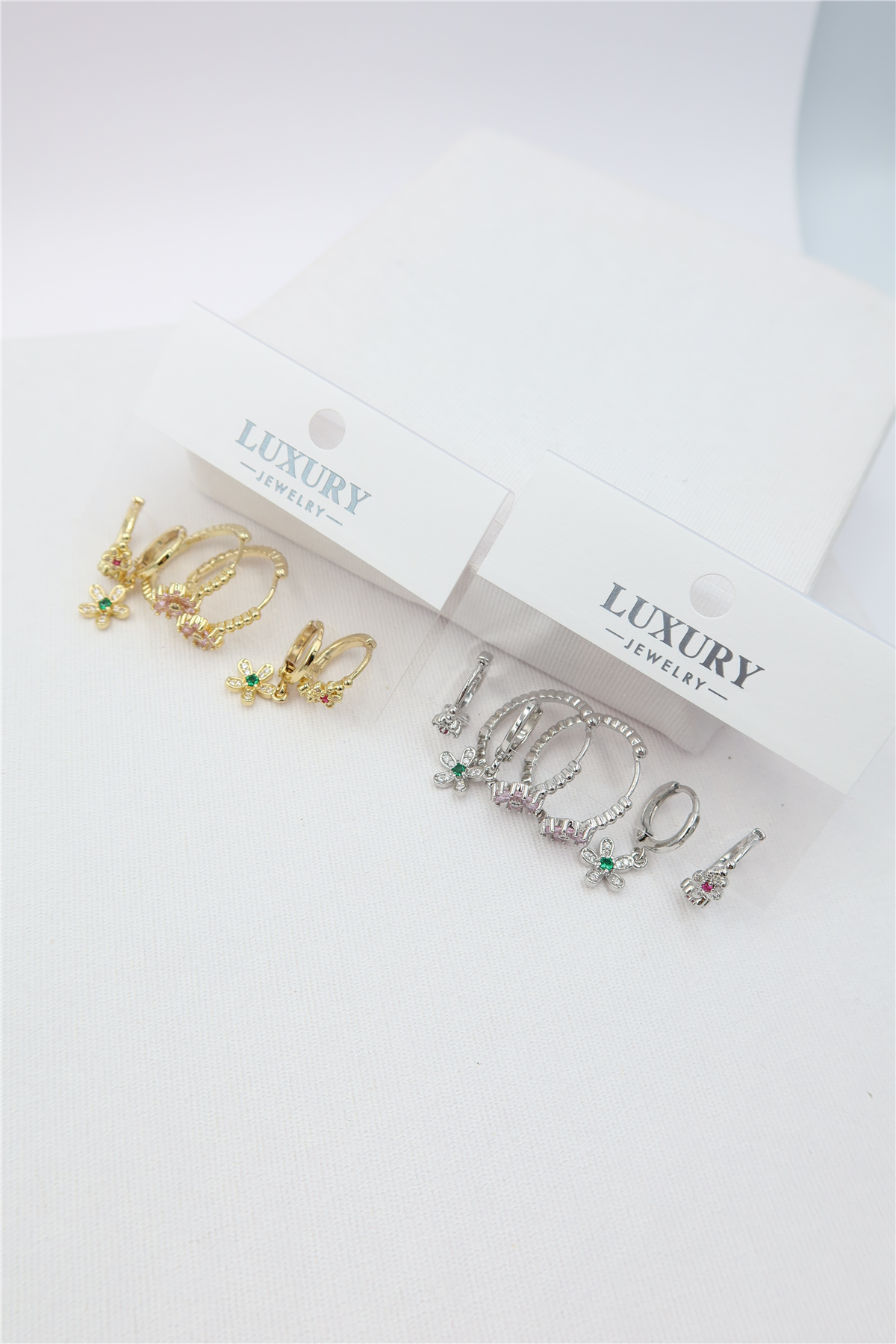 Luxury 6'lı Küpe Set