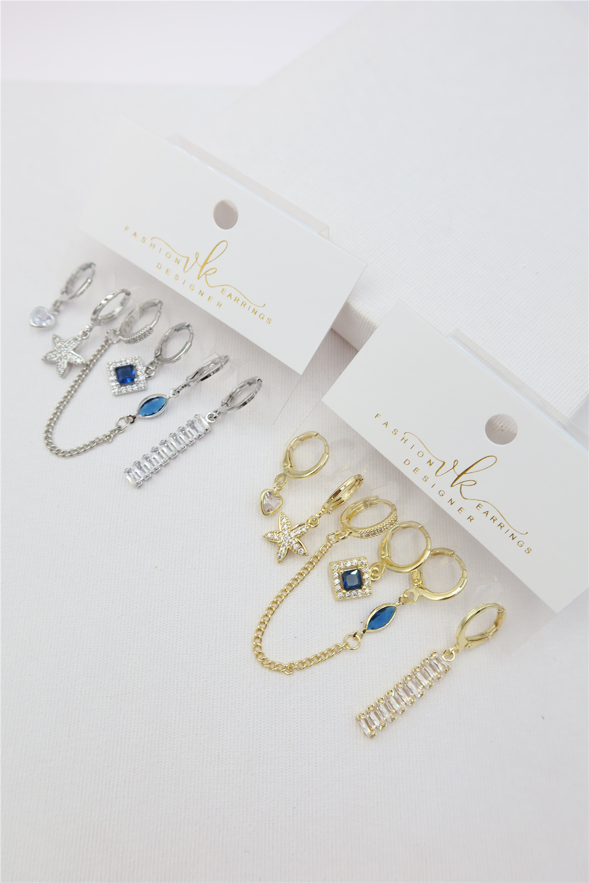 Luxury 6'lı Küpe Set