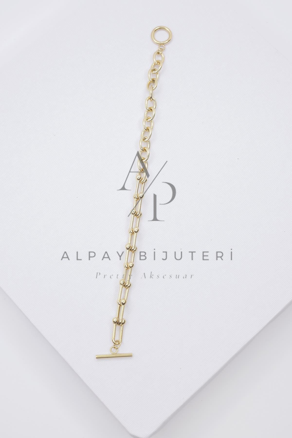 Şık Tasarım Çelik Bileklik