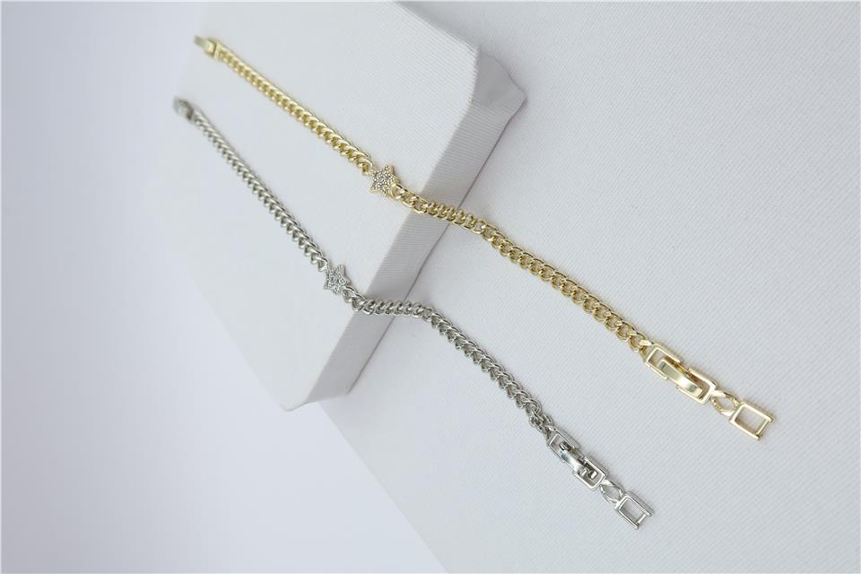 Luxury VIP Figürlü Zincir Bileklik