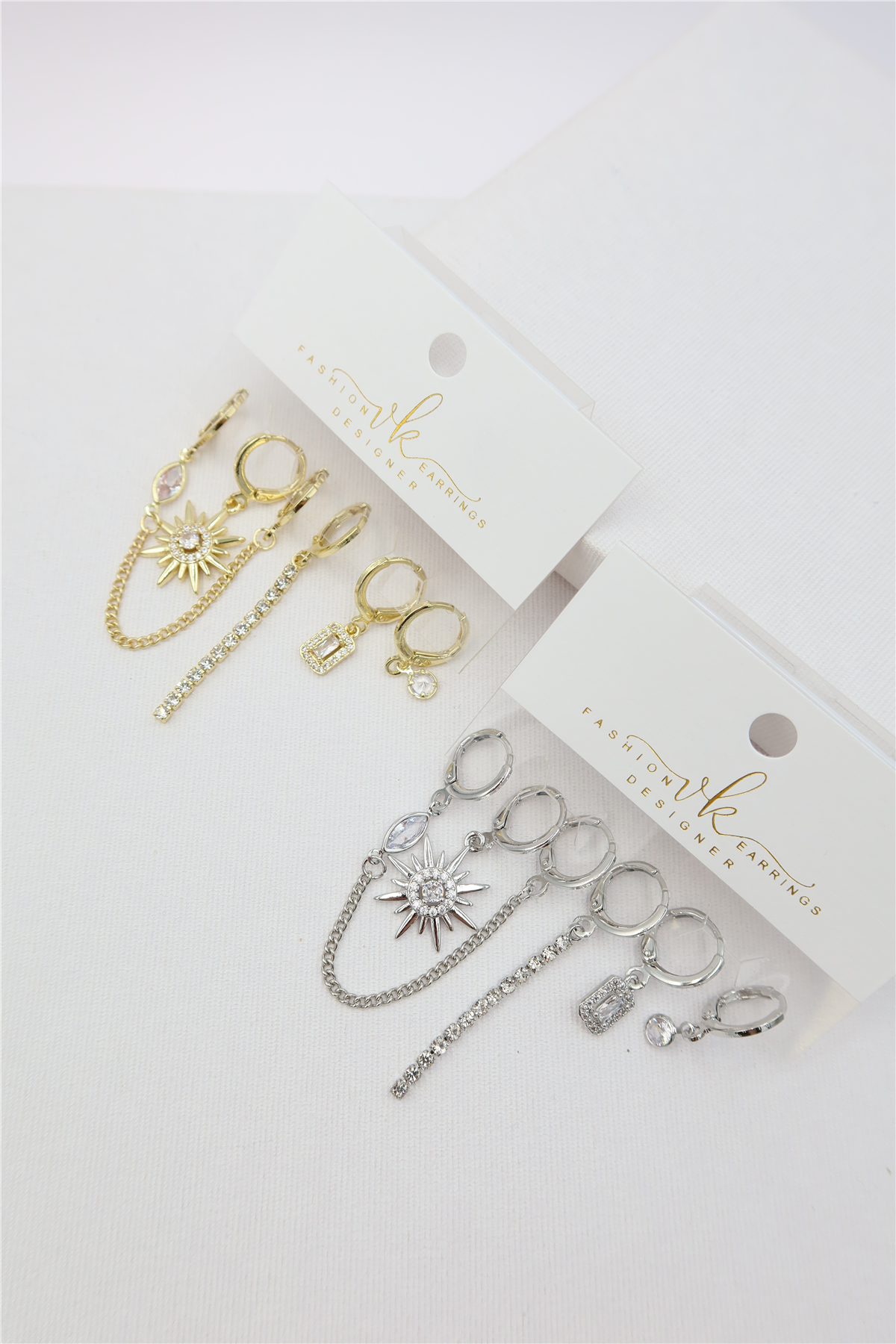 Luxury 6'lı Küpe Set