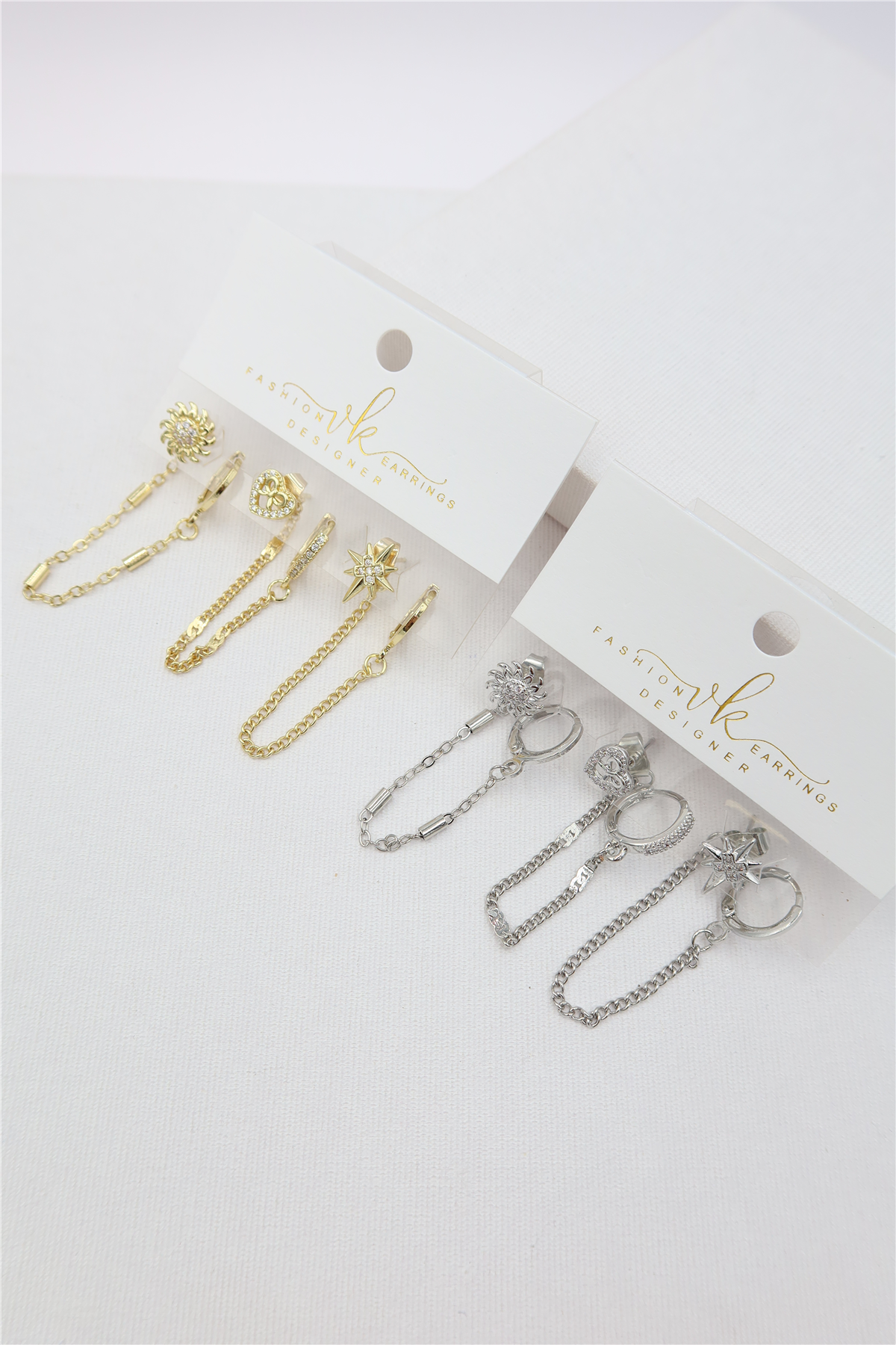 Luxury 6'lı Küpe Set