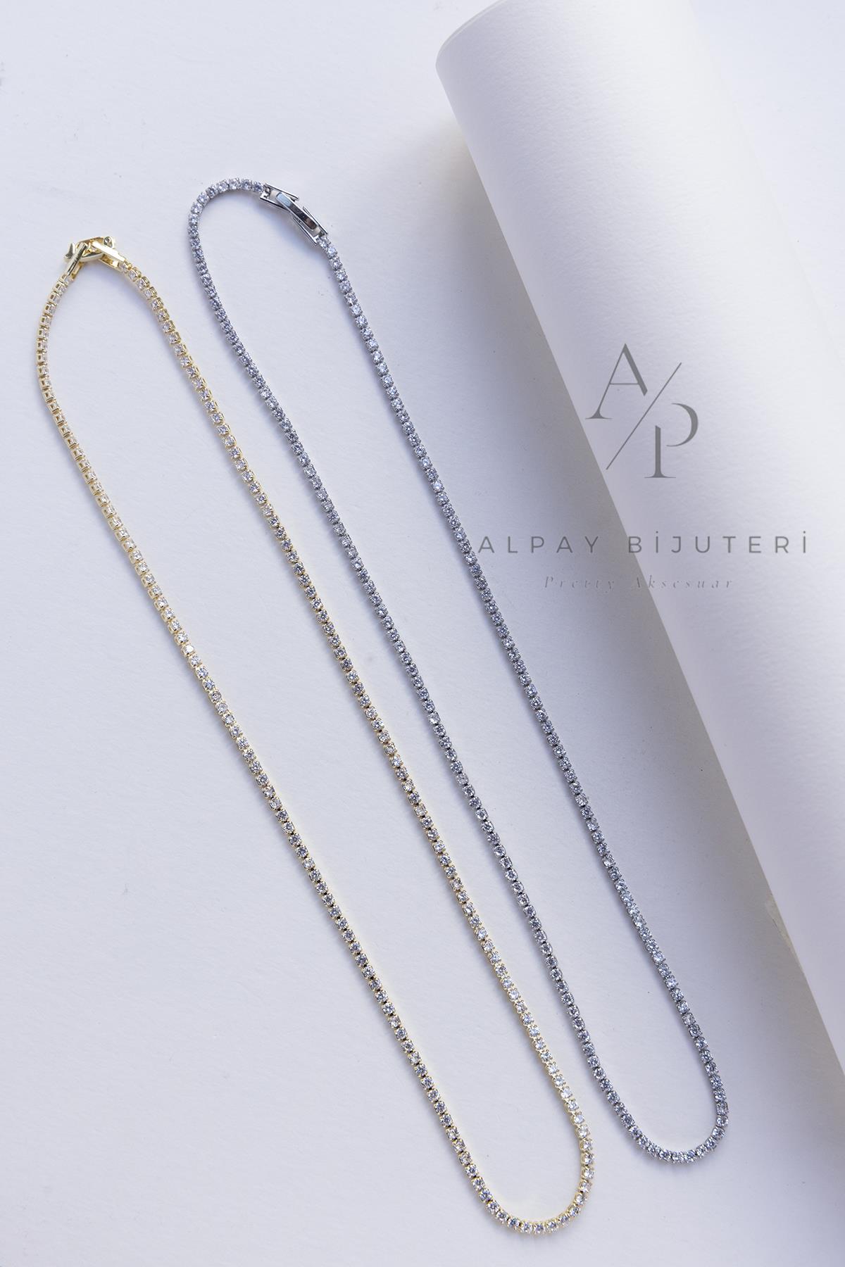 Su Yolu Zirkon Kolye