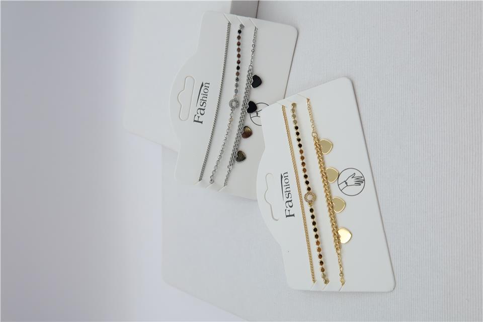 Luxury VIP Üçlü Kombin Bileklik