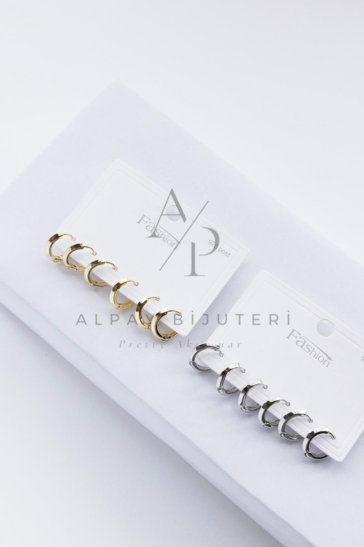 Altılı Halka Küpe