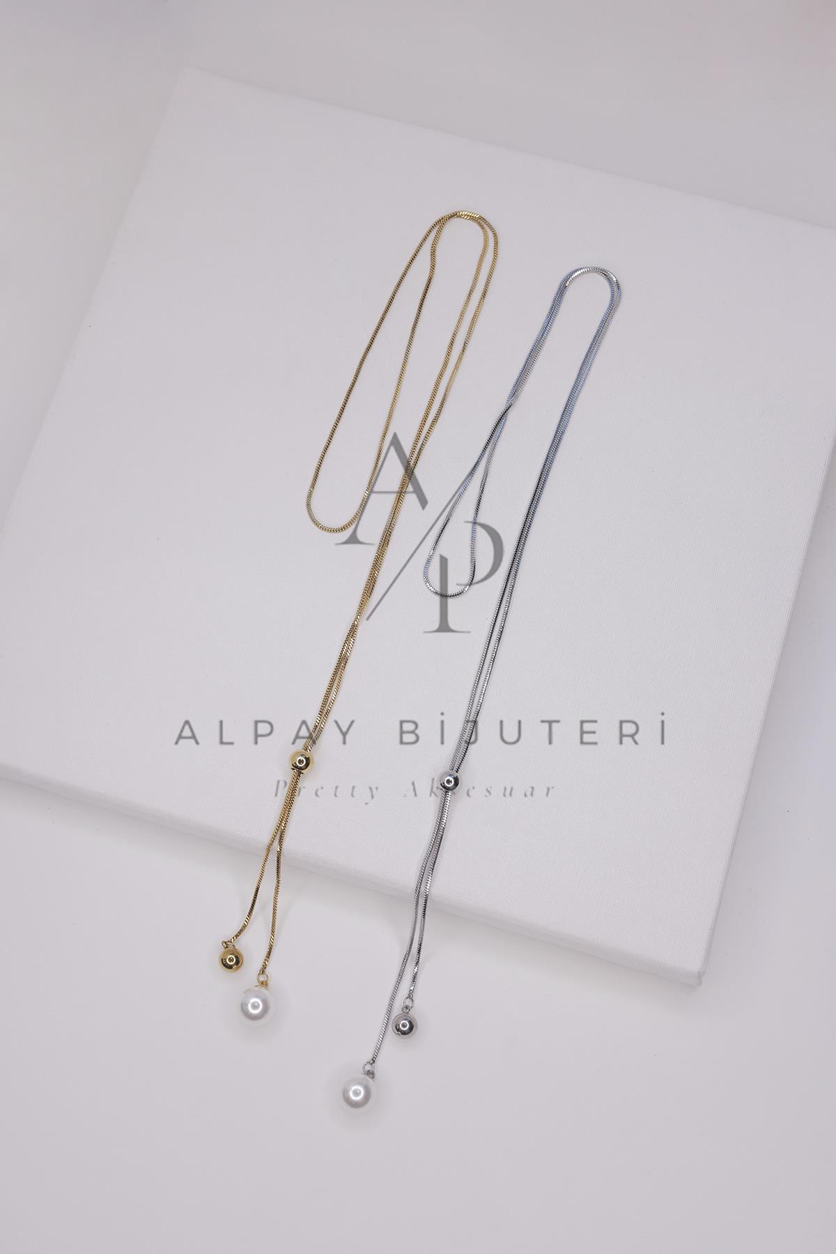 Şık Tasarım Çelik Kolye