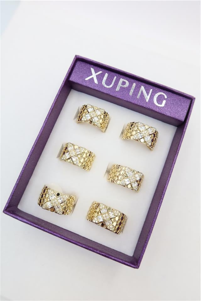 6'lı Xuping Yüzük Set