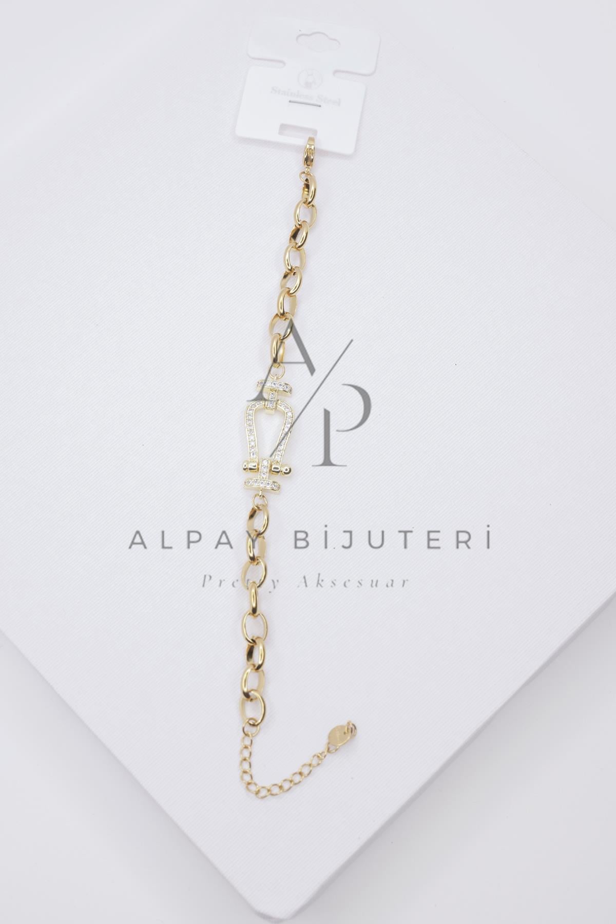 Şık Tasarım Çelik Bileklik