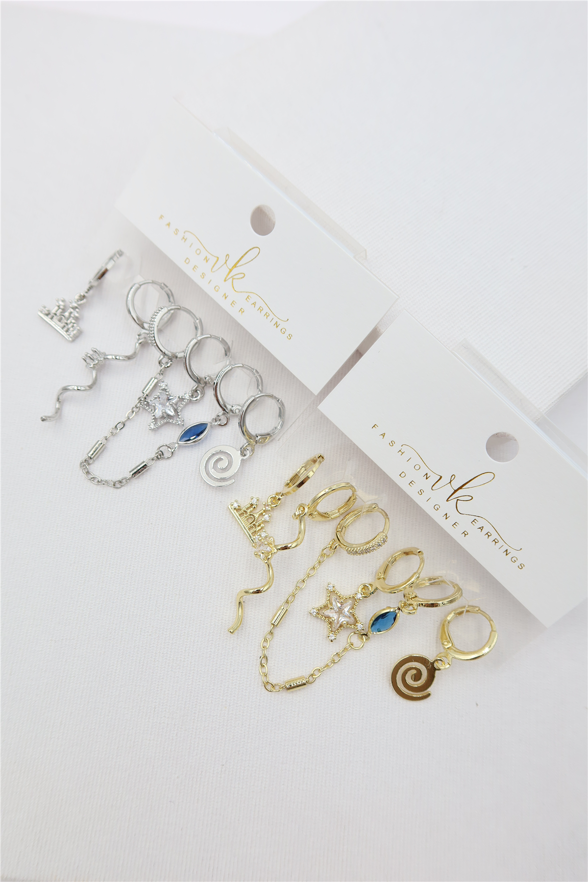 Luxury 6'lı Küpe Set