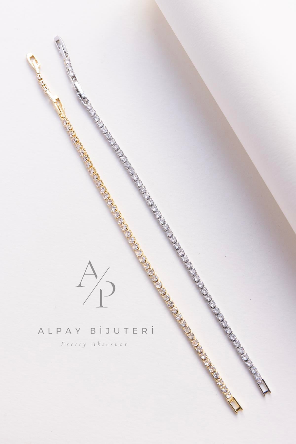 Su Yolu Zirkon Bileklilk	