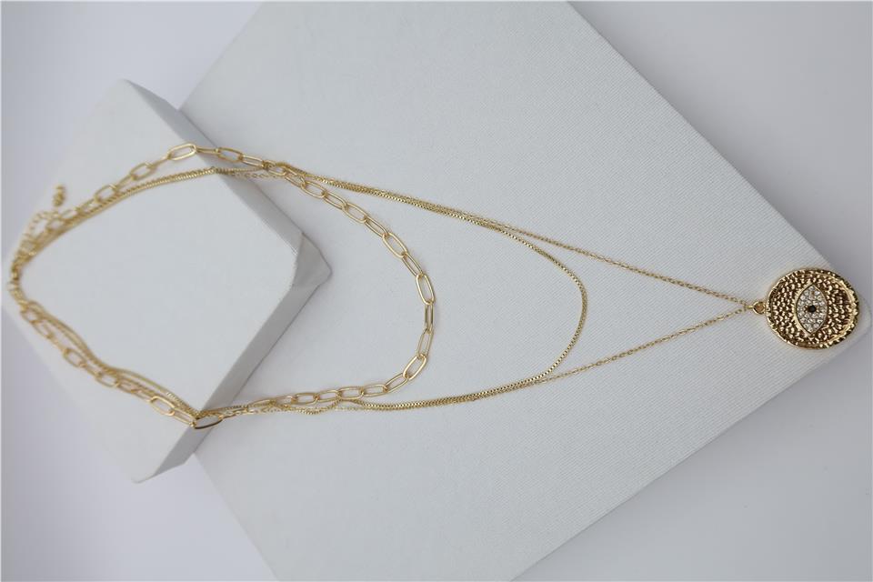 Luxury VIP Üçlü Kombin Kolye