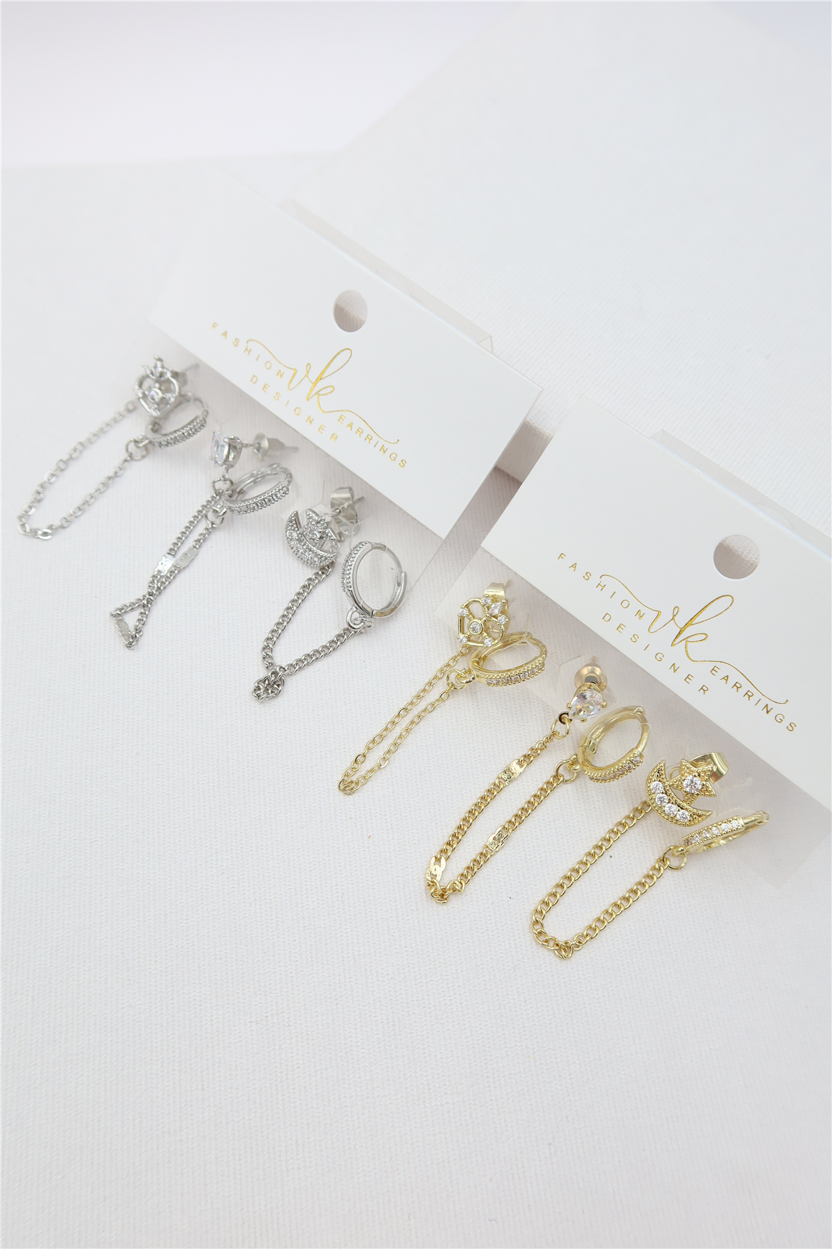 Luxury 6'lı Küpe Set