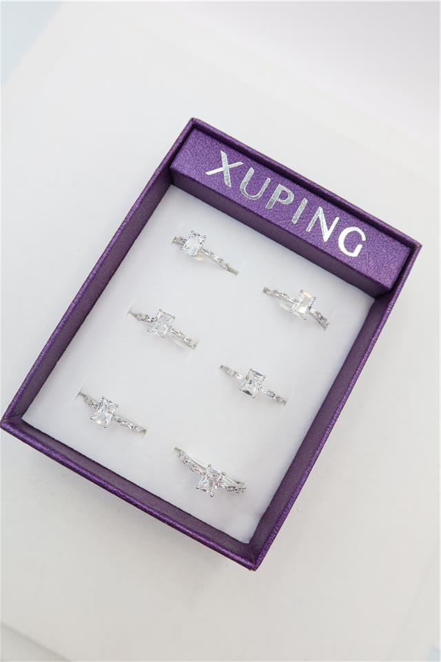 6'lı Xuping Yüzük Set