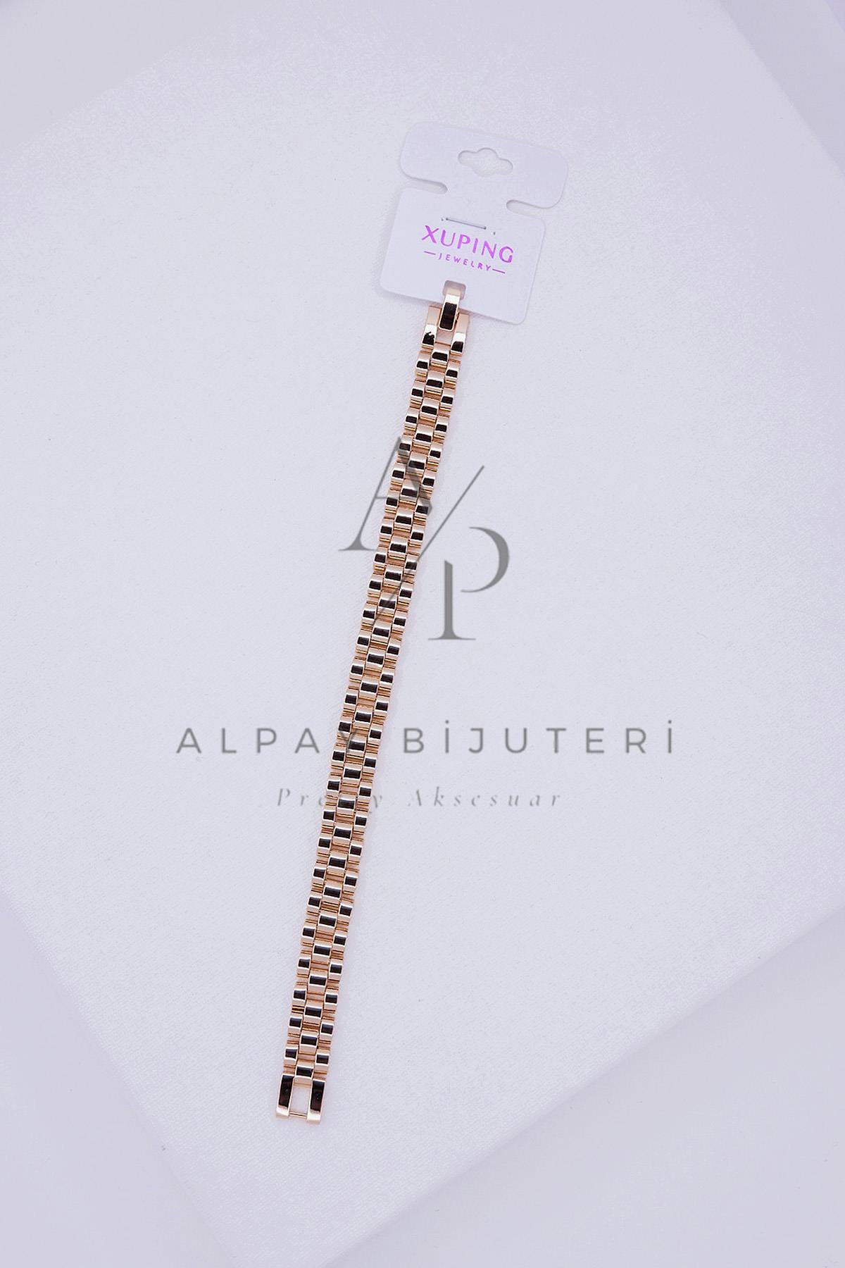 Rose Gold Şık Tasarım Xuping Bileklik