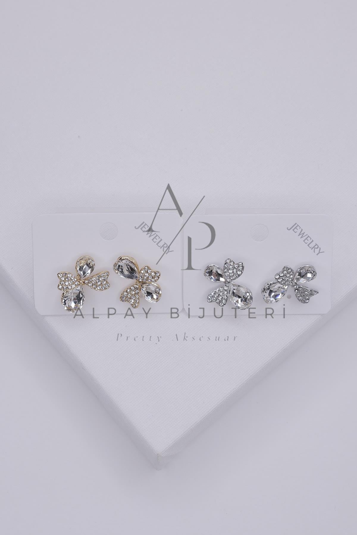 Zirkon Tasarım Küpe