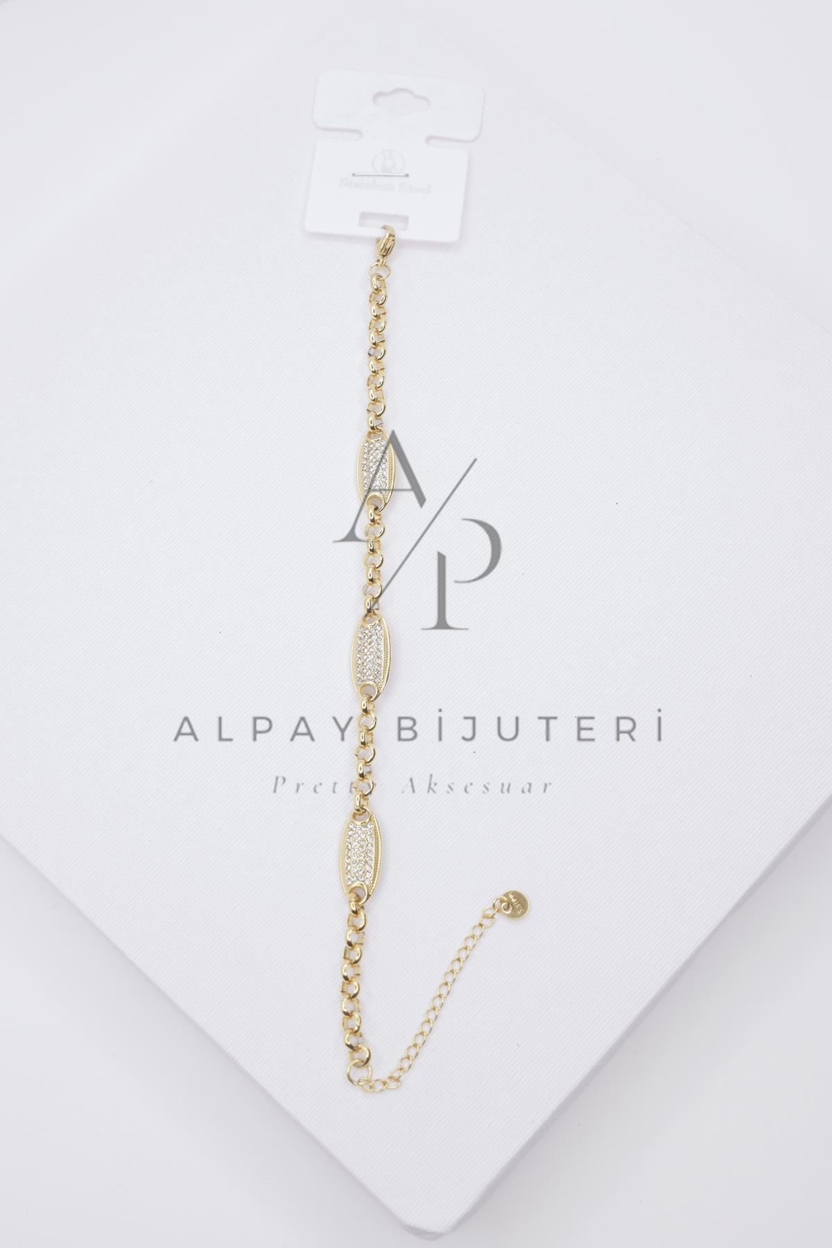 Şık Tasarım Çelik Bileklik