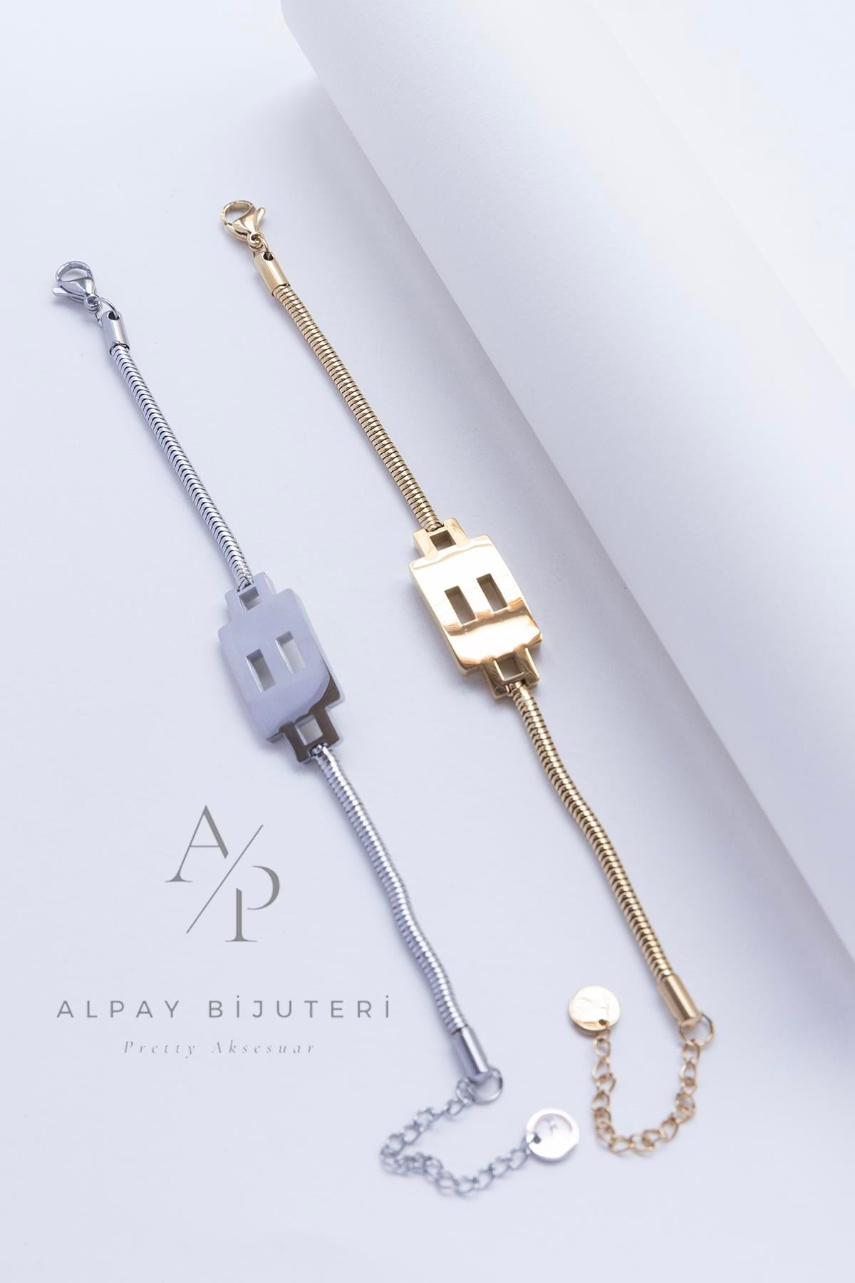 Sembol Çelik Bileklik