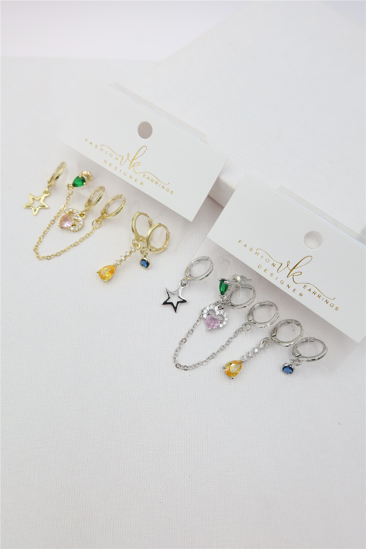 Luxury 6'lı Küpe Set