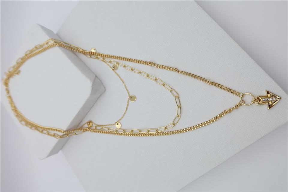 Luxury VIP Üçlü Kombin Kolye