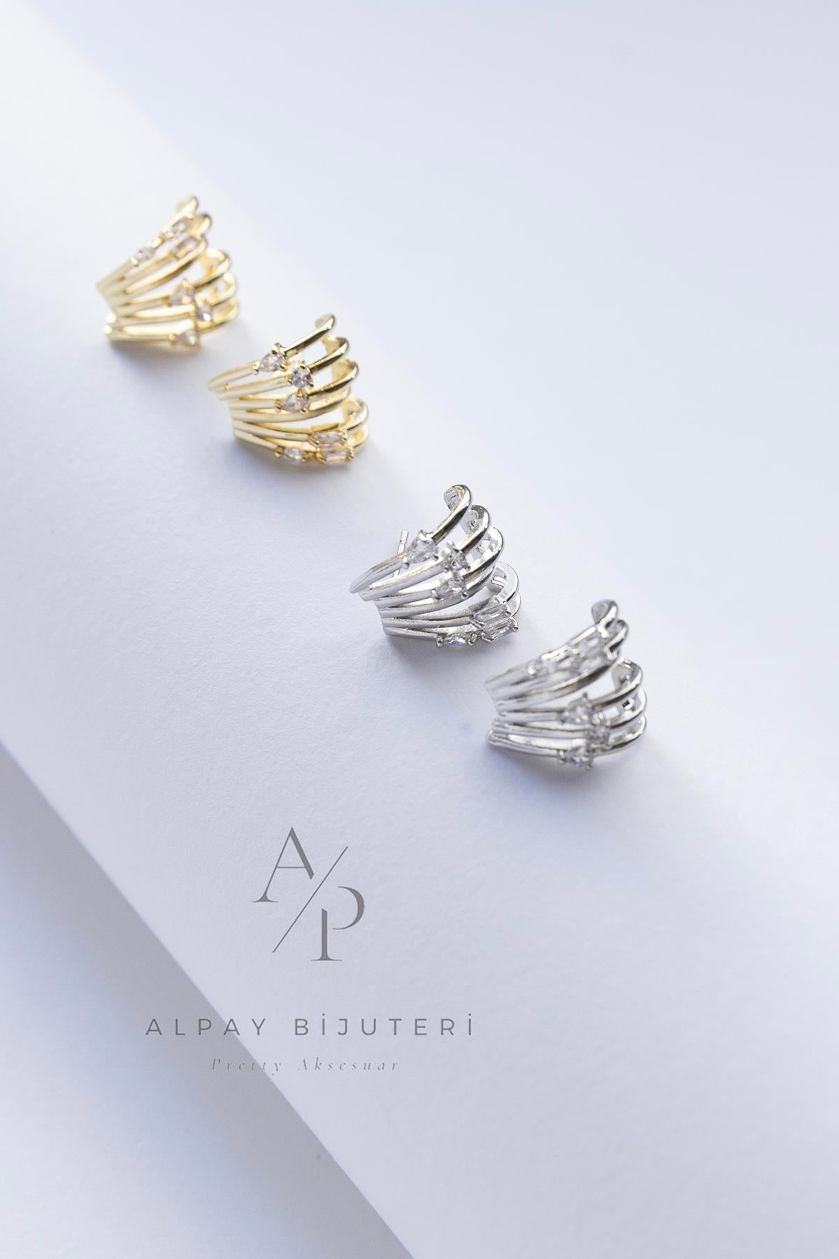 Zirkon Tasarım Küpe