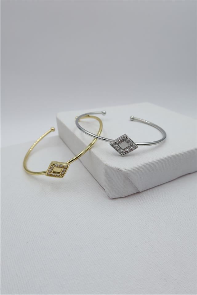 Çelik Minimal Detay Bilezik