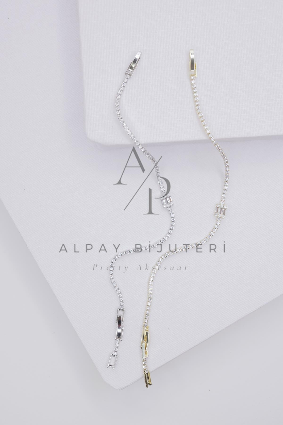 Zirkon Taş Tasarım Bileklik