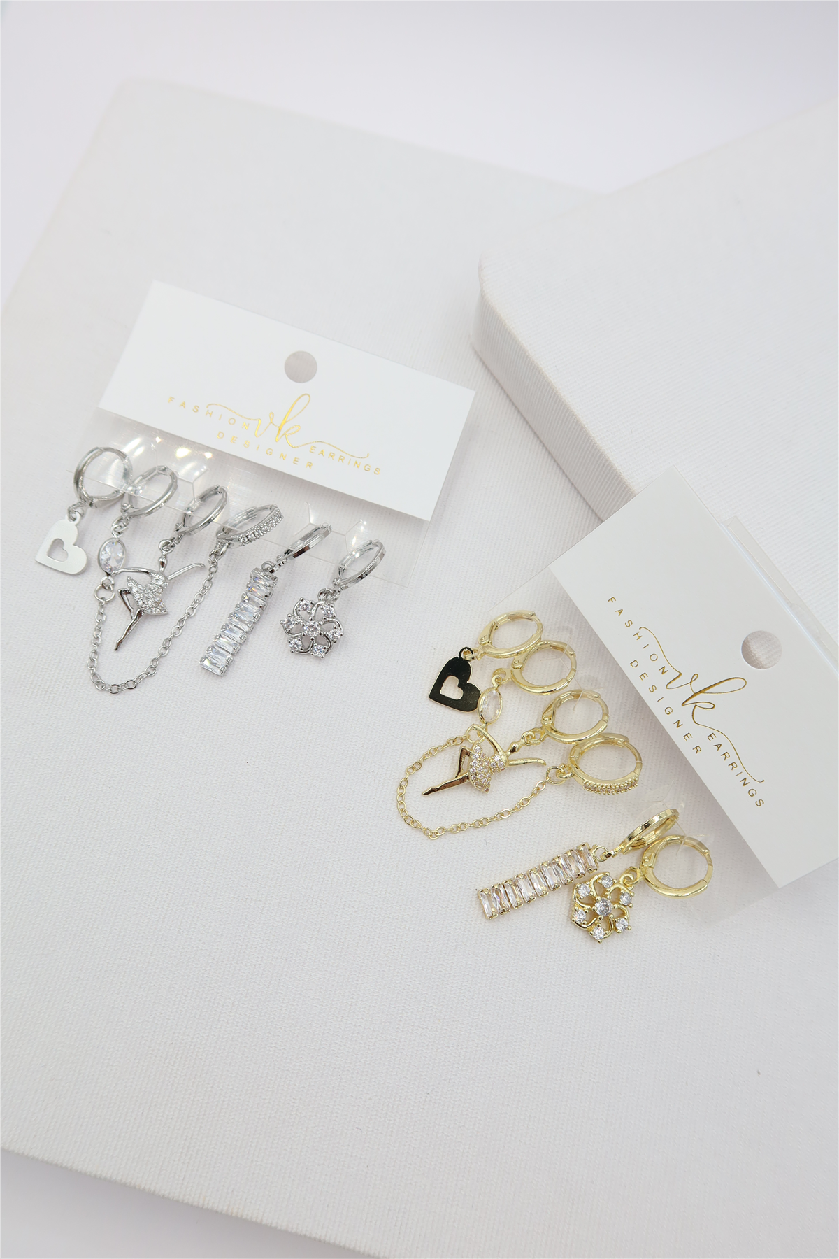 Luxury 6'lı Küpe Set