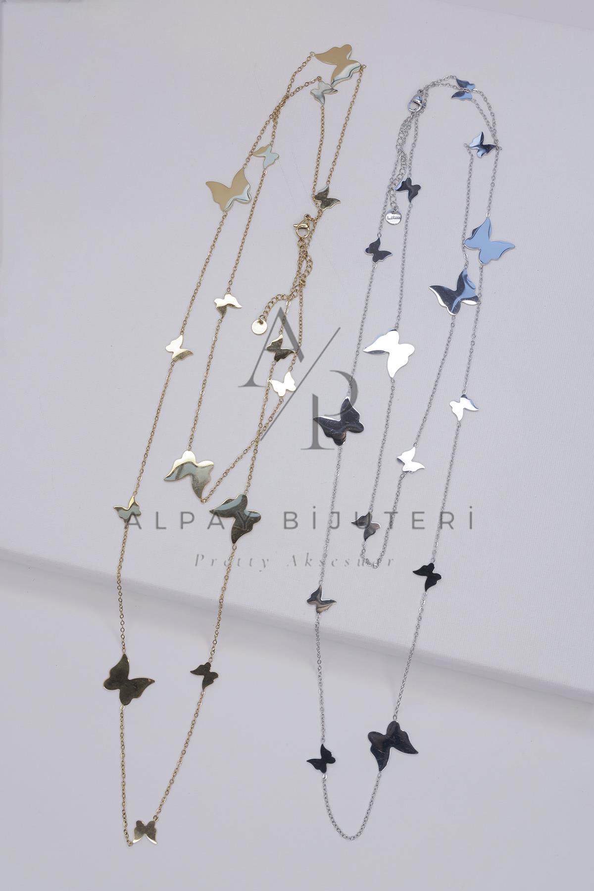 Şık Tasarım Çelik Kolye