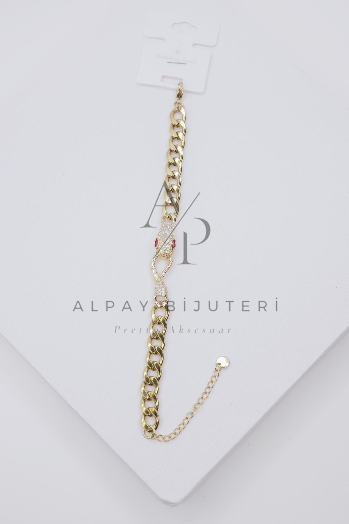 Şık Tasarım Çelik Bileklik